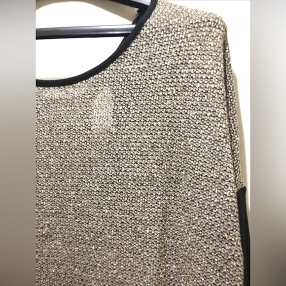 FRIEND METALLIC RACERBACK BATWING TOP - S - Picture 3 of 5